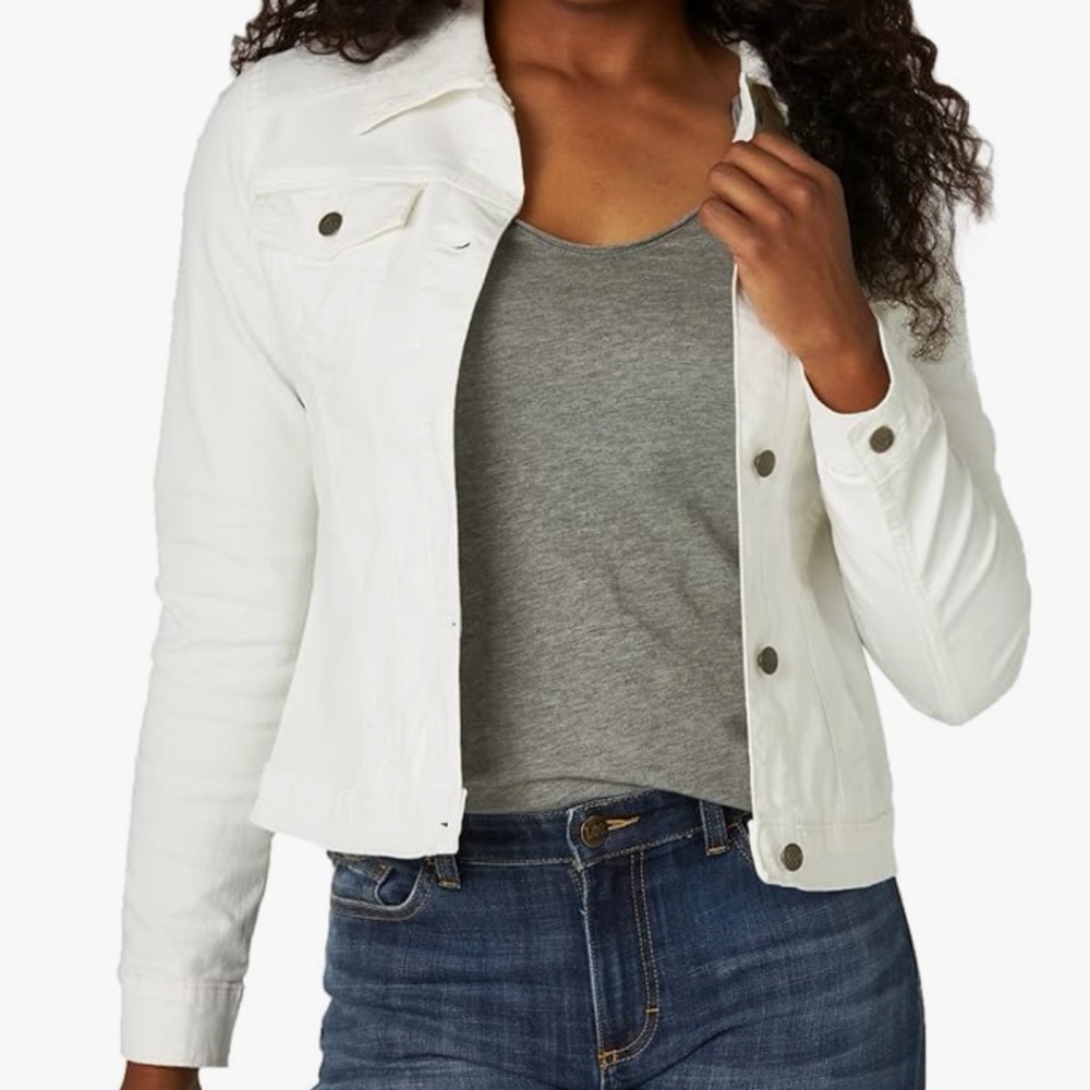 Riders by Lee White denim Jean jacket
